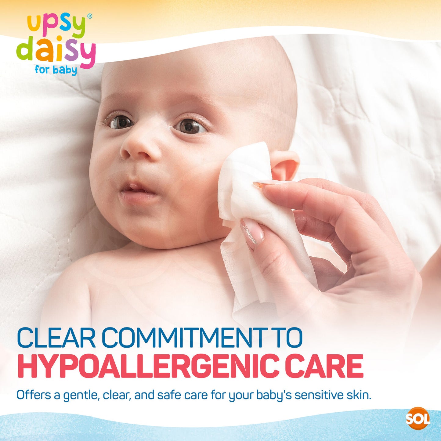 Baby Wipes Case Bulk 24 x 72 Packs (1728 Wipes) | Wet Wipes Multipack Sensitive