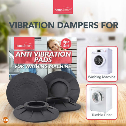 Anti Vibration Washing Machine Feet Pads | 4 Pack