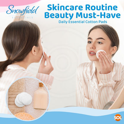 Cotton Wool Pads Face Baby Cosmetic | 600-2400 Pack