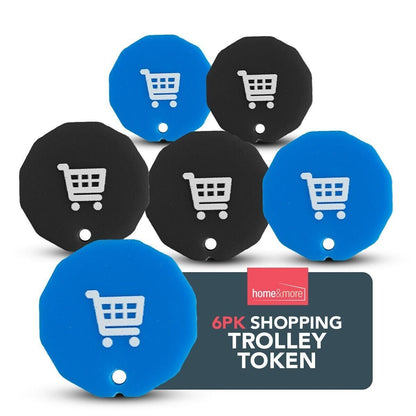 6-24 Trolley Coin Token Removable Supermarket £1 One Pound Shopping Cart Holder