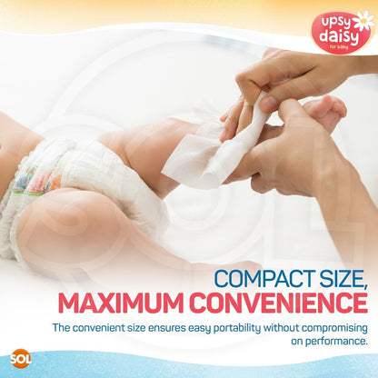 Baby Wipes Case Bulk 24 x 72 Packs (1728 Wipes) | Wet Wipes Multipack Sensitive