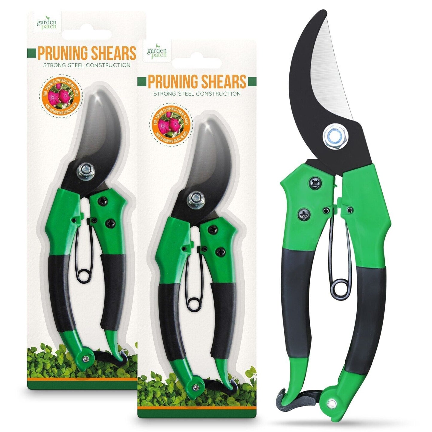8" Pruning Shears Garden Secateurs Pruner Scissors Hand Plants Cutter Tool Snips