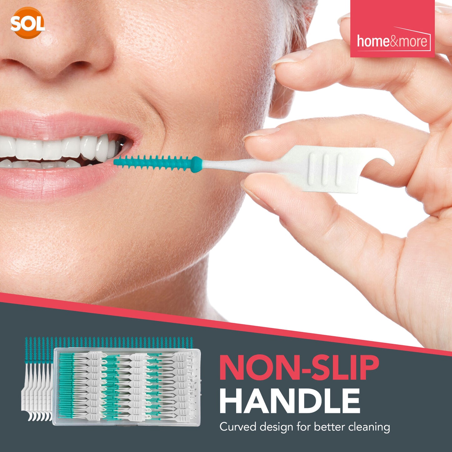 250 Interdental Sticks Dental Floss Teeth Tooth Toothpick Oral Care Clean Brush