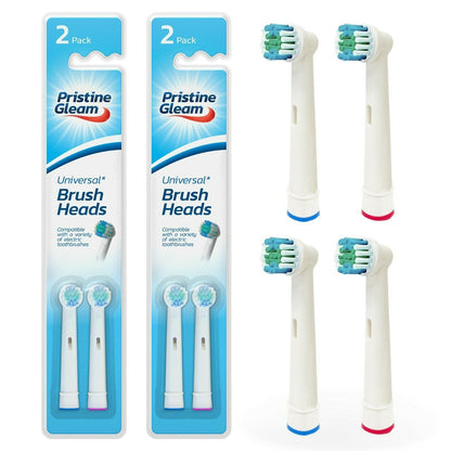 2-16pk Replacement Electric Toothbrush Heads Compatible with Oral B Braun Brush