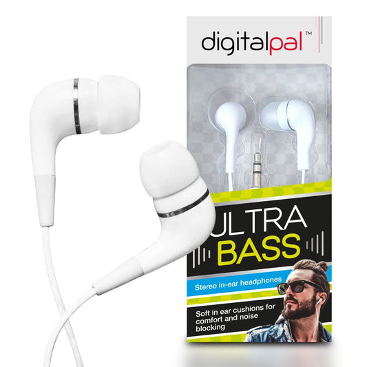 Super Bass In-Ear Earphones | Handsfree Headphone For Iphone Ipad Ipod Samsung