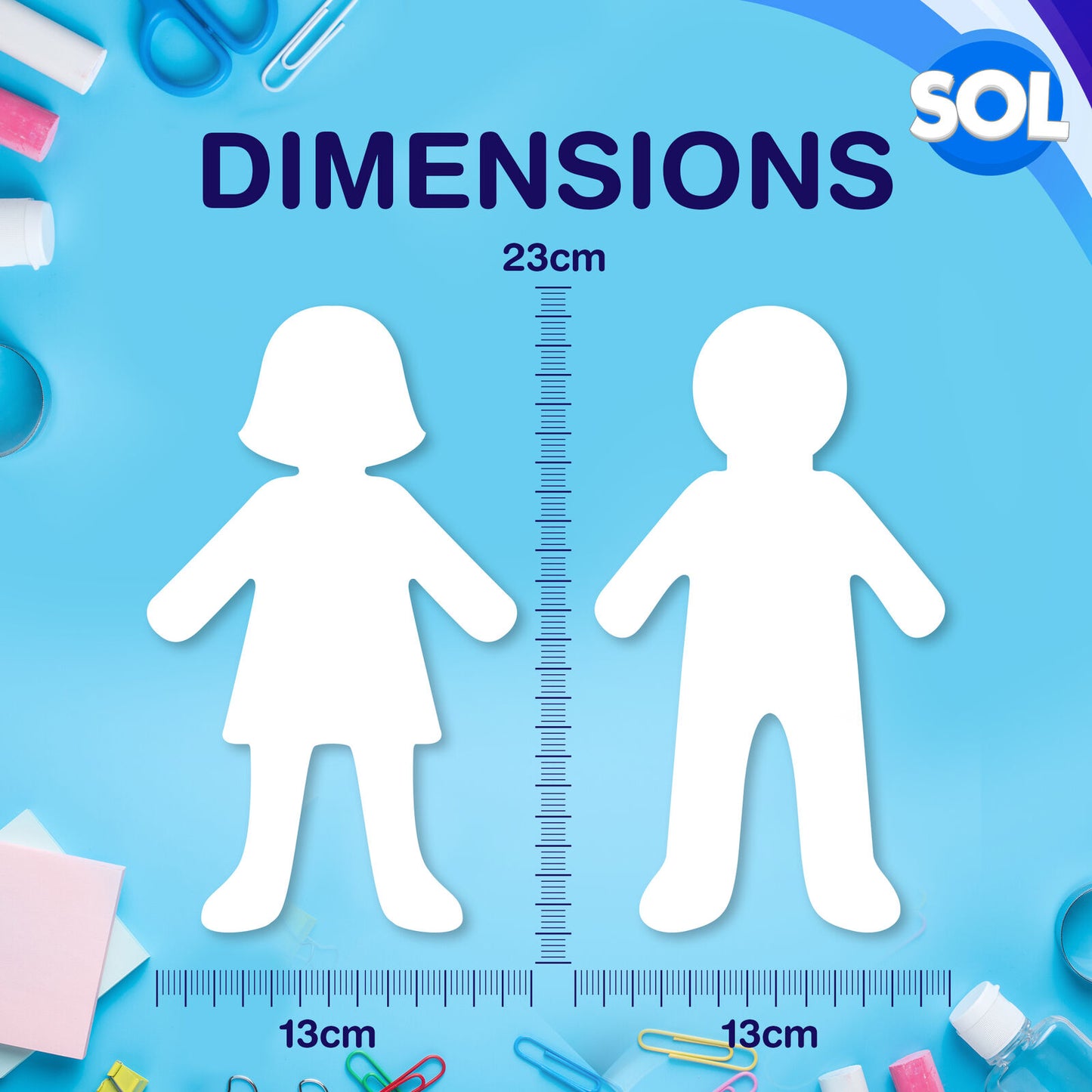 40 Paper People Cut Outs for Kids Arts and Crafts 20 Boy 20 Girl Cut Out Clothes