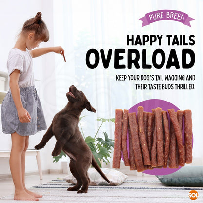 Chicken Strips Dog Treats Duck & Beef | 150g