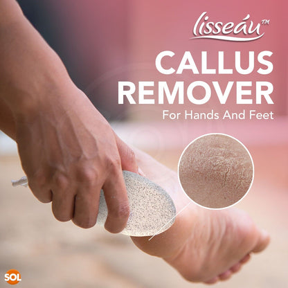 2pk Natural Pumice Stone For Feet | Hard Dead Skin Callus Remover Exfoliate Foot