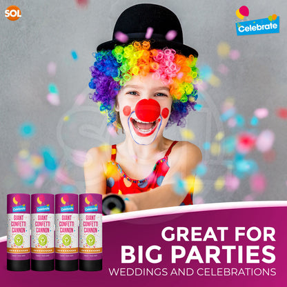 Confetti Cannons 8-48pk - Ideal for NYE!
