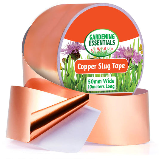 10M-30M Copper Tape 50MM Self Adhesive Foil Shielding Slug Conductive Repellent
