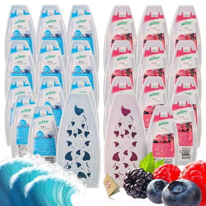 12-24 Solid Gel Air Freshener 150g | Bathroom Home Room Freshner Scent Fragrance