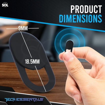 6-12X Webcam Cover Slider Laptop Ultra Thin Camera Privacy Security Tablet Phone