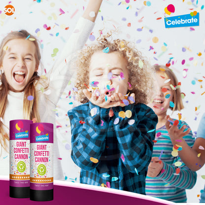 Confetti Cannons 8-48pk - Ideal for NYE!
