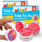6-24pk Professional YoYo Light Up Kids Toy Pro Stunt Trick Flashing Clutch Yo Yo