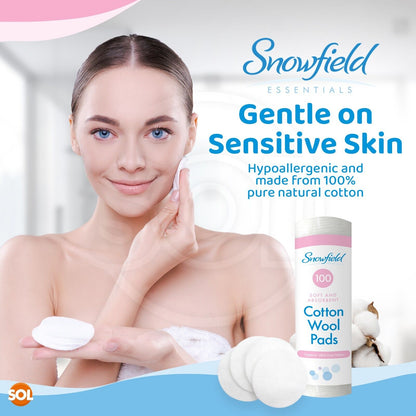 Cotton Wool Pads Face Baby Cosmetic | 600-2400 Pack