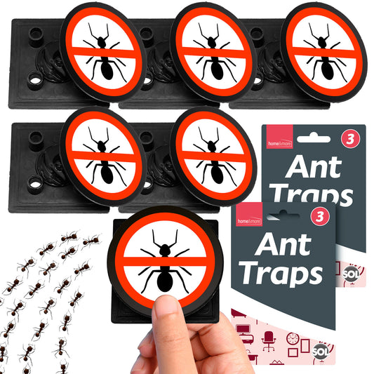 3pk-6pk Ant Trap Bait Stop Ants Killer Nest Station Insect Glue Outdoor Indoor
