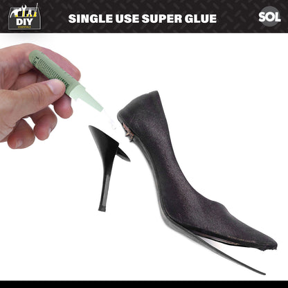 12pk Super Glue Extra Strong Bond | Premium Adhesive Plastic Rubber Leather Wood