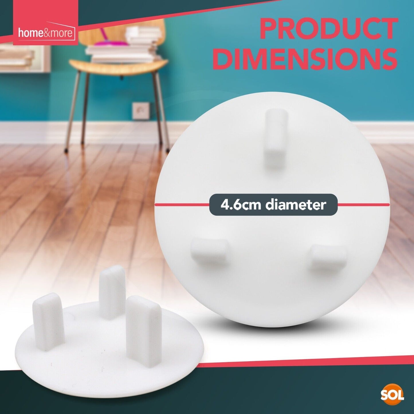 20-40 Plug Socket Covers | Child Baby Electrical Mains Power Safety Protector UK