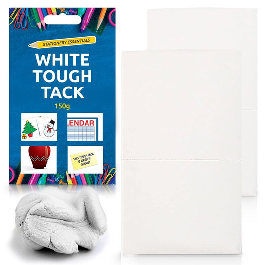 White Tack Tac 150g | Super Tough Reusable Handy Size Sticky Adhesive Putty Glue
