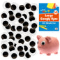 10-50 Large Self Adhesive Googly Eyes 40mm Stick On Sticky Wobbly Wiggly Craft