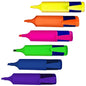 6-48 Assorted Highlighter Pens Set Pack Fluorescent Bright Colour Marker School