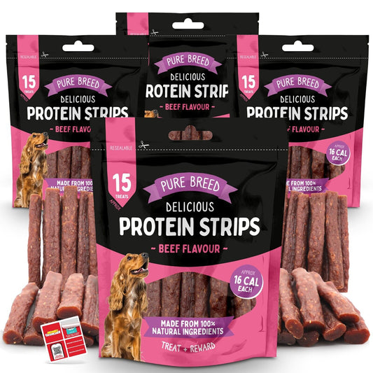 Chicken Strips Dog Treats Duck & Beef | 150g