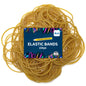 215-430 Natural Elastic Rubber Bands Size 18 Strong Stretchy 80mm x 1.5mm Office