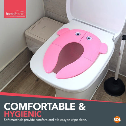 Baby Toilet Training Seat Potty Kids Toddler Child Portable Travel Folding Cover
