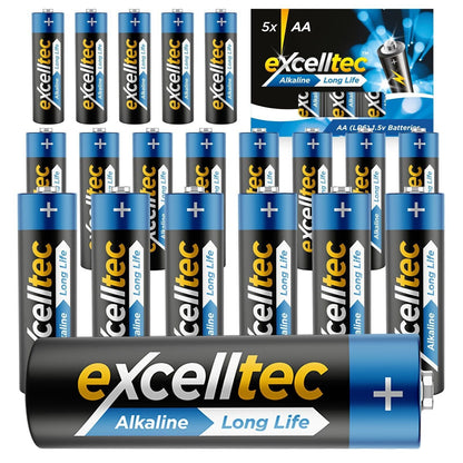 20pk AAA Batteries - Alkaline x 1.5V Battery | Heavy Duty Power Long Expiry