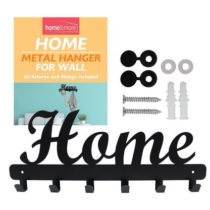 Wall Mounted Hanger Home Décor Hanging Holder Rack Hooks Hat Clothes Key Storage
