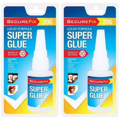 Super Glue Extra Strong Bond 20g | Premium Adhesive Plastic Rubber Leather Wood