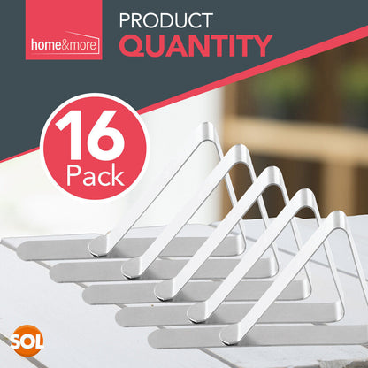 16-96 Table Cloth Clips | Metal Stainless Steel Picnic Clamps Pegs Cover Holder