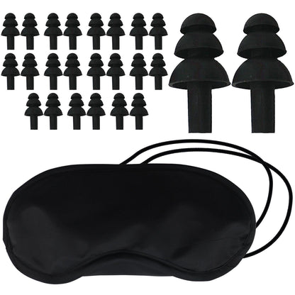 12-24 Pairs Soft Silicone Ear Plugs Sleep Reusable Swimming Sleeping Anti Noise