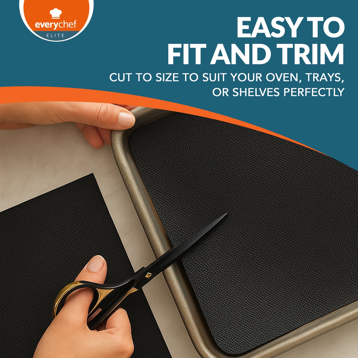 2-6pk Oven Liners Heavy Duty Non Stick Reusable Teflon Bottom Oven BBQ Cooker