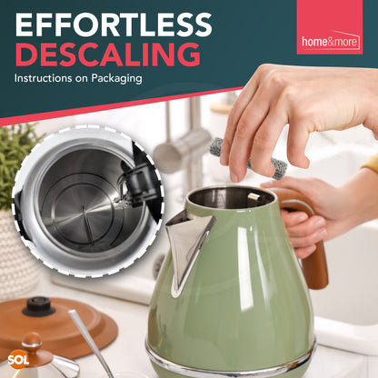 Kettle Descaler Balls Stainless Steel Mesh Limescale Remover | 4 Pack