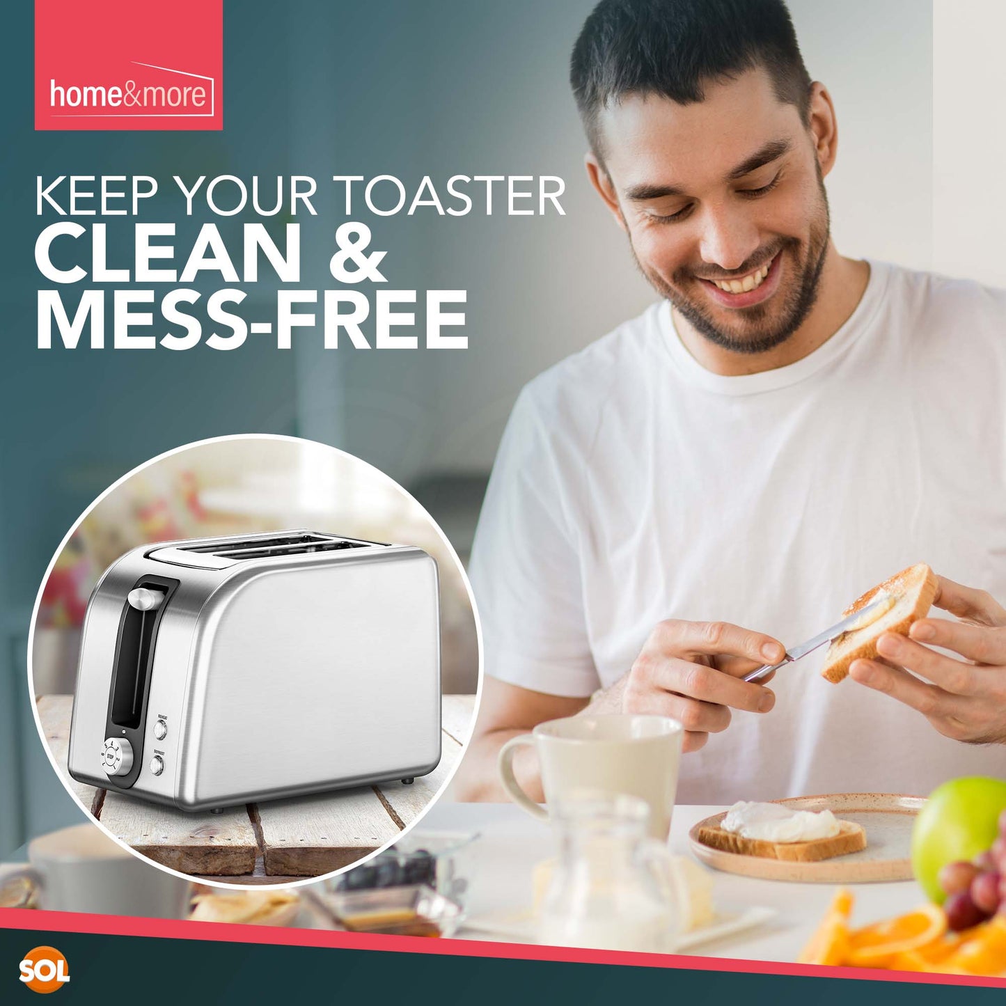 Reusable Toastie Bags | Non-Stick Toaster Sandwich Pockets | 4 Pack