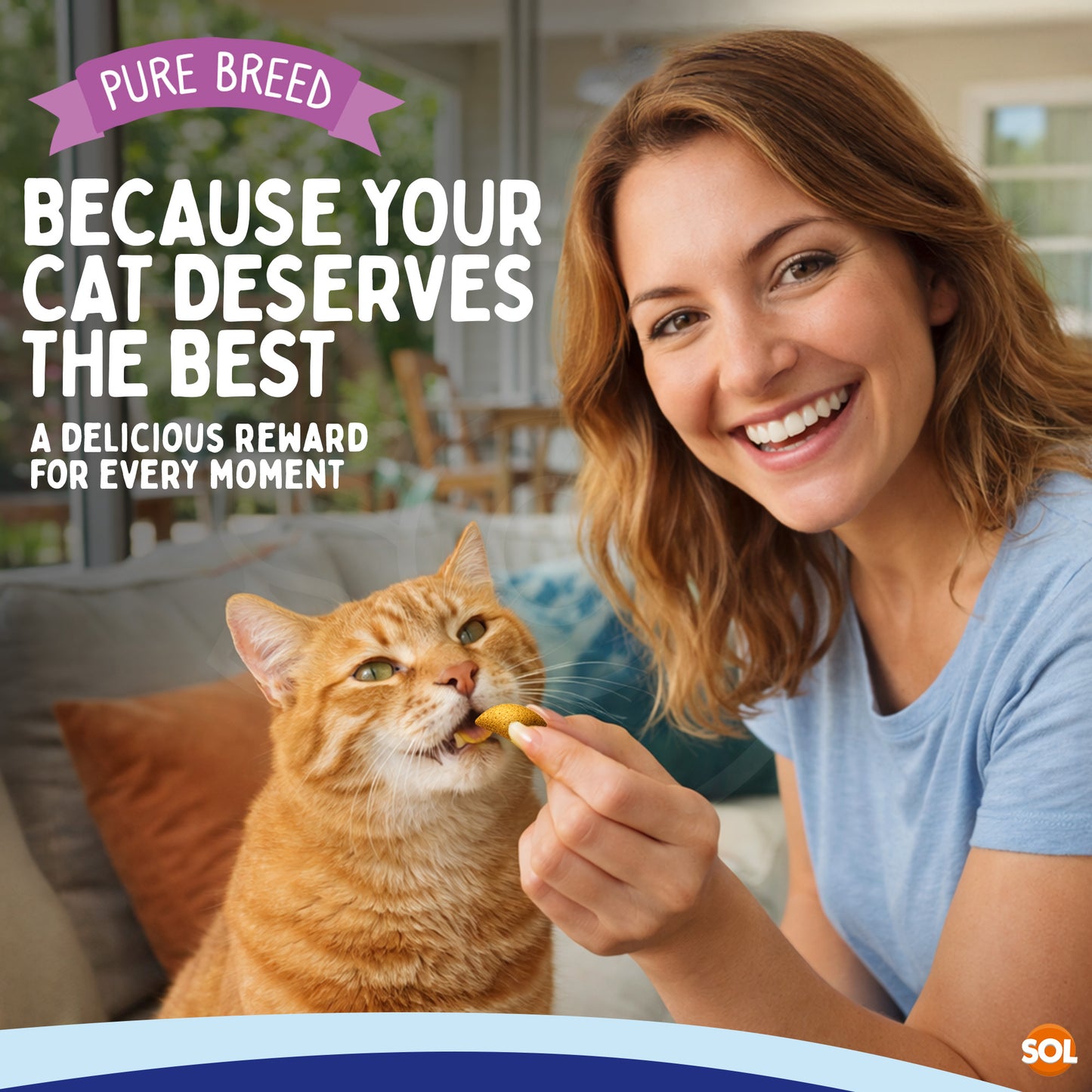 6-12pk Cat Pillow Chews Salmon Crunchy Cat Treats 125g Training Bulk Snack