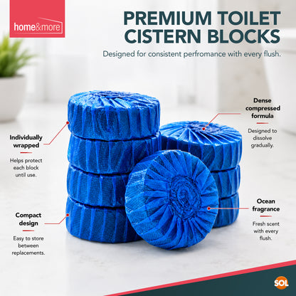 24pk Blue Loo Toilet Blocks for Cistern - Blue Toilet Blocks