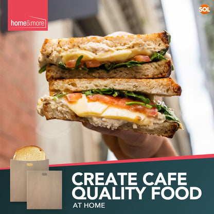 Reusable Toastie Bags | Non-Stick Toaster Sandwich Pockets | 4 Pack