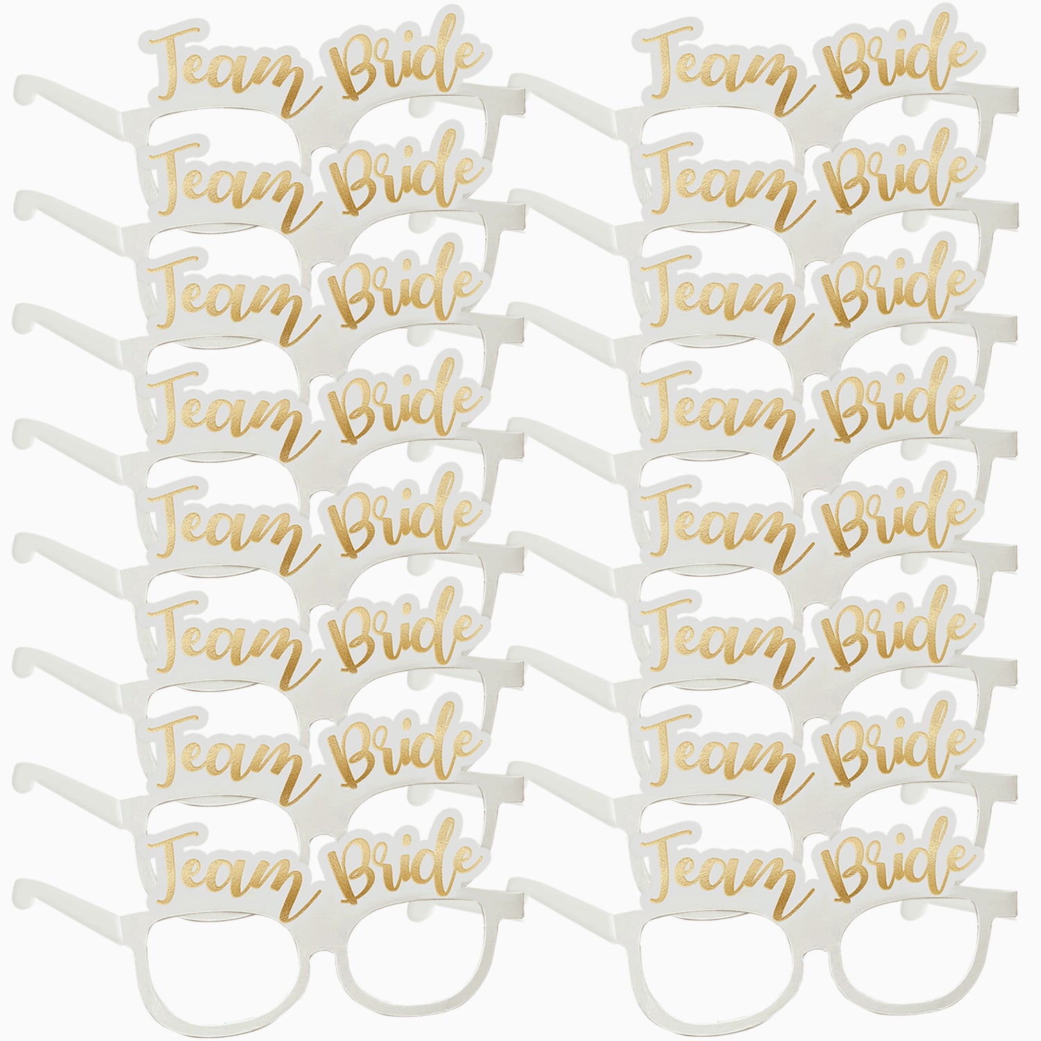 8-32 Hen Party Glasses | Team Bride To Be Hens Do Night Bridal Prop Accessories