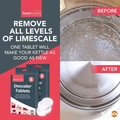 16-96 All Purpose Descaler Tablets Limescale Cleaning Coffee Machine Kettle Iron