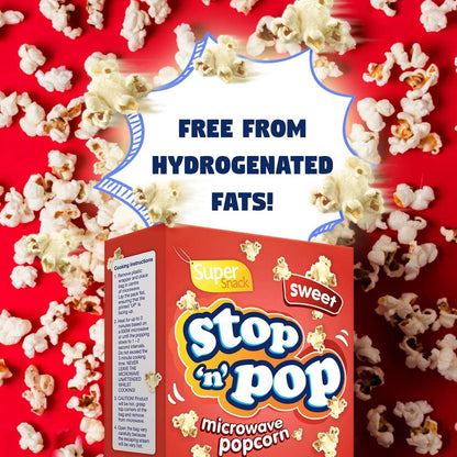 15 x 85g Microwave Popcorn | Butter, Salted, Sweet Flavour Movie Cinema Theatre