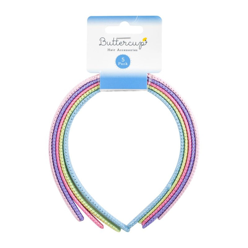 5pk - 10pk Fabric Alice Bands Durable Hair Headbands Hairband For Girls Women Ladies