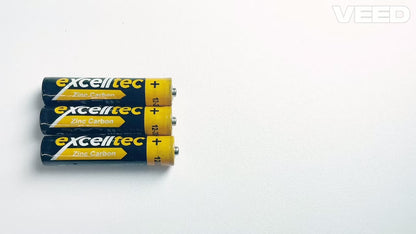 22 Excelltec AA / AAA Batteries | 1000mAh 1.5v Heavy Duty Battery Long Expiry Life