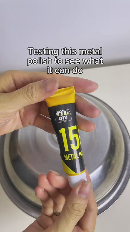 SOL 3pk Metal Polish Cream 45ml – Multi-Surface Cleaner For Brass, Copper, Chrome, Aluminium, Silver & Steel – Removes Tarnish, Cleans Oxidation, Polishes & Restores Metal Surfaces
