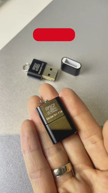 Micro SD Card Reader | Mini USB 2.0 High Speed Adapter