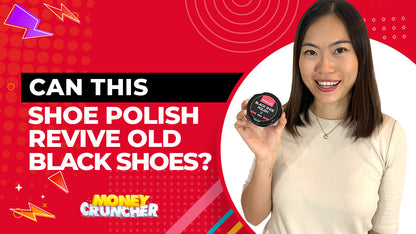 3pk Wax Shoe Polish Black x 50ml Traditional Leather Boot Shine Cleaner Protect