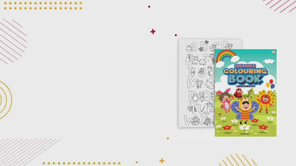 80 Page JUMBO Kids Colouring Books A4 For Girls Boys Childrens Creative Activity