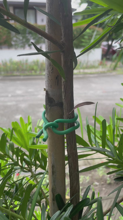 8m Plant Twist Ties Support Soft Reusable Weatherproof Garden Wire Flexible Tie