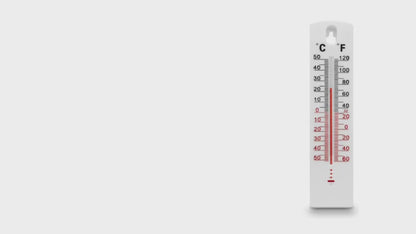 2 WALL THERMOMETER Indoor Outdoor Home Room Office Garden Greenhouse Temperature